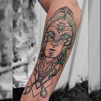 Soleil (or Sol) Spectra tattoo 023