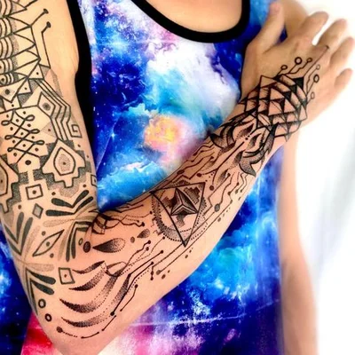 Soleil (or Sol) Spectra tattoo 028