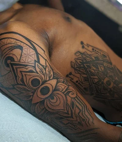 Soleil (or Sol) Spectra tattoo 030