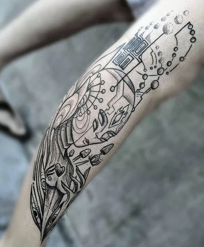 Soleil (or Sol) Spectra tattoo 031