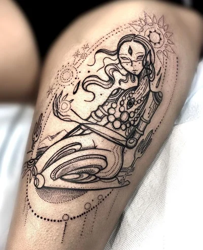 Soleil (or Sol) Spectra tattoo 032