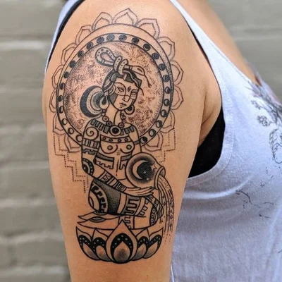 Soleil (or Sol) Spectra tattoo 043
