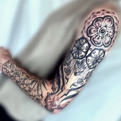 Soleil (or Sol) Spectra tattoo 046