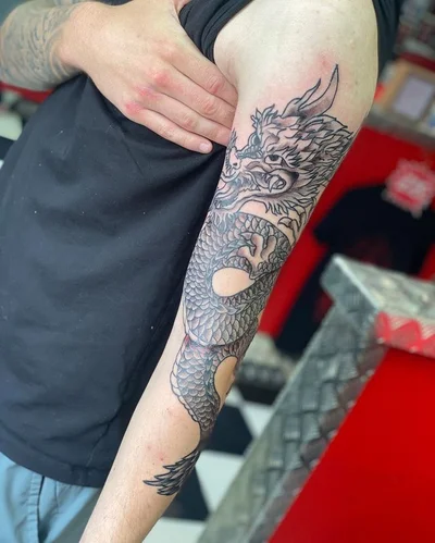 Sonya Red tattoo 041