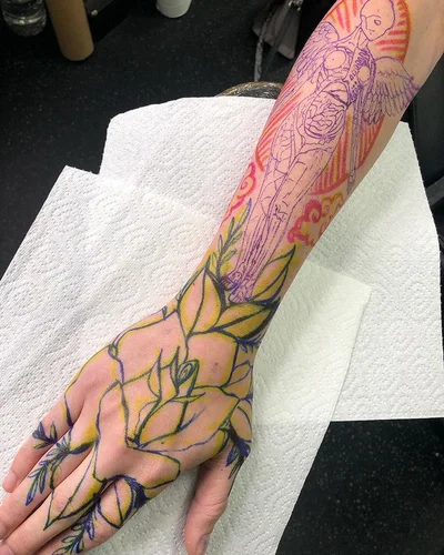 Sophie Brown tattoo 037