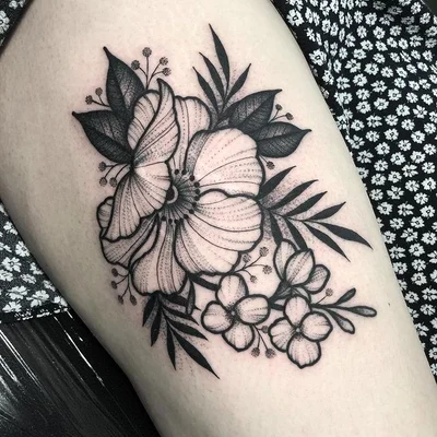 Sophie Brown tattoo 050