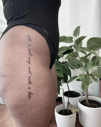 Safe. Beautiful. You. tattoo 028