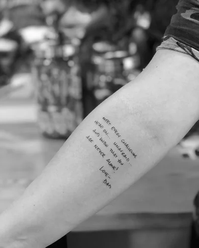 Safe. Beautiful. You. tattoo 032