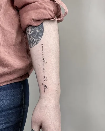 Safe. Beautiful. You. tattoo 049