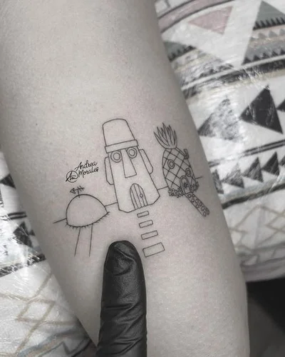 Andrea Morales tattoo 007