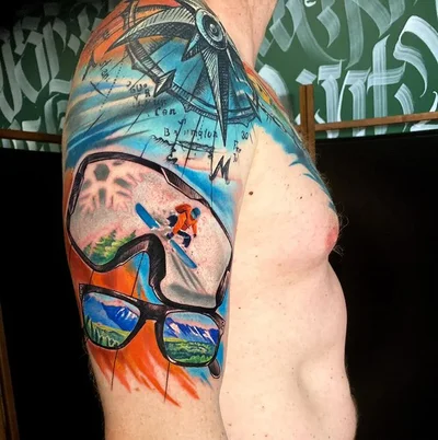 Speak In Color tattoo 025