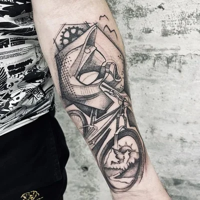 Speak In Color tattoo 031
