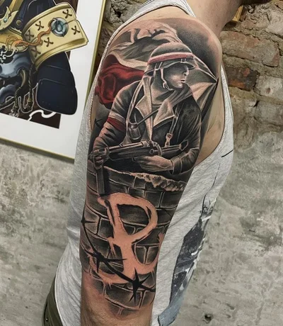 Speak In Color tattoo 041