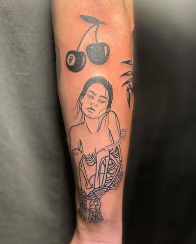 Spider Graves tattoo 025