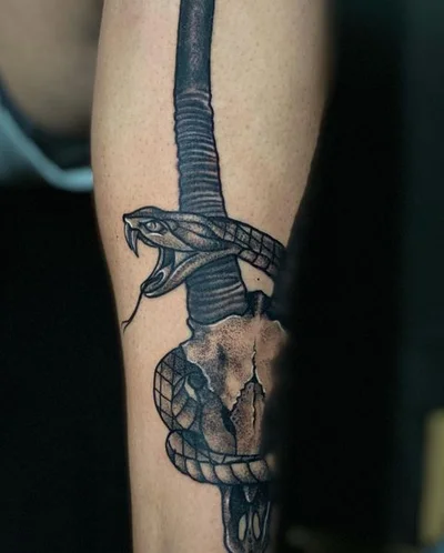 Spider Graves tattoo 033