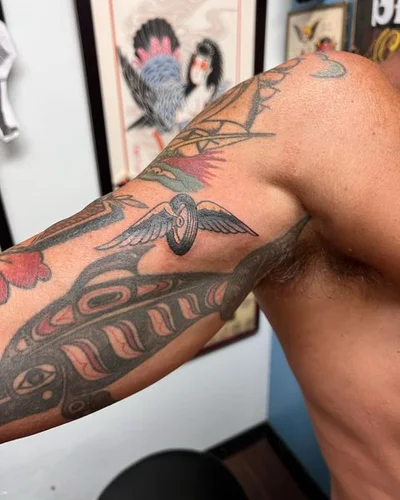 Spike Sumi tattoo 008