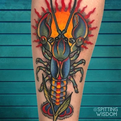 Spitting Wisdom tattoo 009