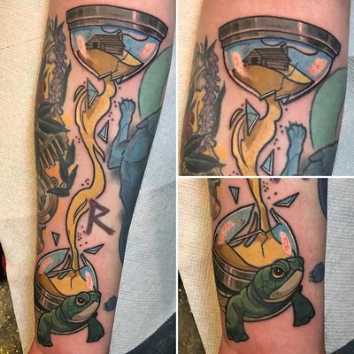 Spitting Wisdom tattoo 011