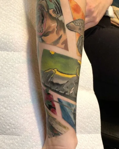 Spitting Wisdom tattoo 015