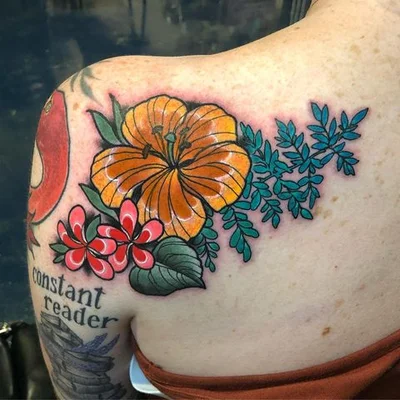 Spitting Wisdom tattoo 019