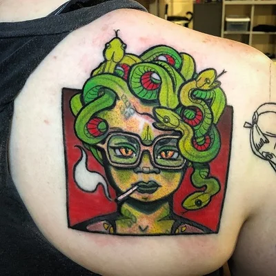 Spitting Wisdom tattoo 029