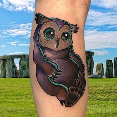 Spitting Wisdom tattoo 033