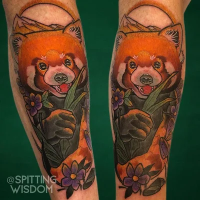 Spitting Wisdom tattoo 034