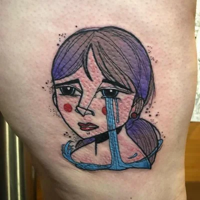 Spitting Wisdom tattoo 037