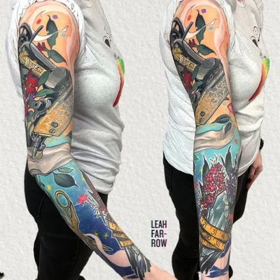 Spitting Wisdom tattoo 050