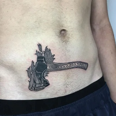 Spokój tattoo 011