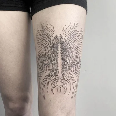 Spokój tattoo 015
