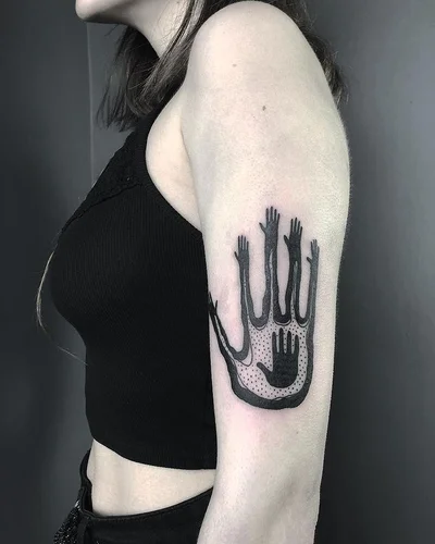 Spokój tattoo 016