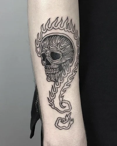 Spokój tattoo 020