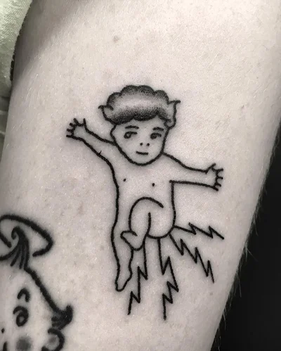 Spokój tattoo 021