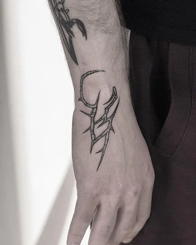 Spokój tattoo 022