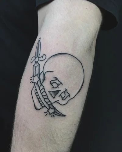 Spokój tattoo 024