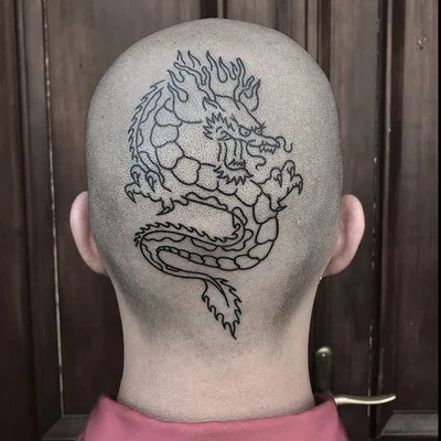 Spokój tattoo 034