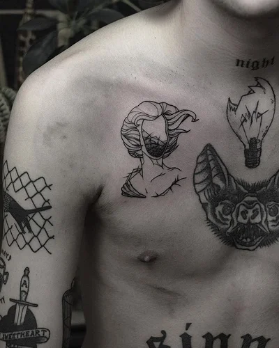 Spokój tattoo 035
