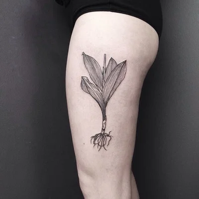 Spokój tattoo 036