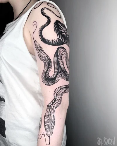 Spokój tattoo 039
