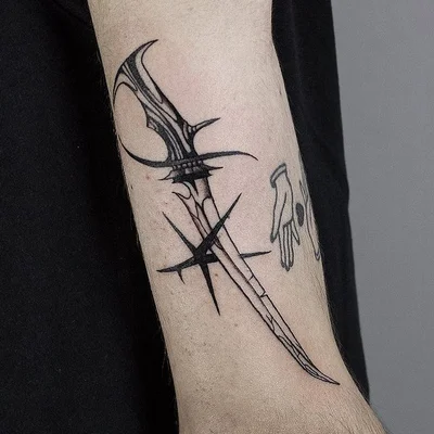 Spokój tattoo 041