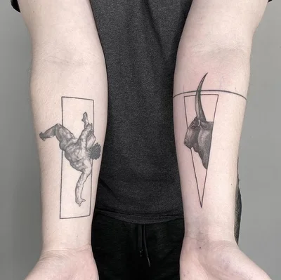 Spokój tattoo 042