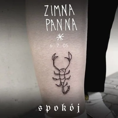 Spokój tattoo 044