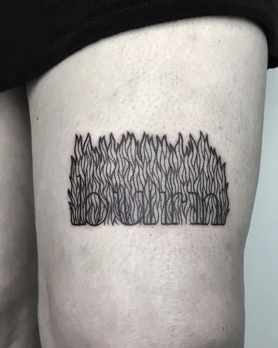 Spokój tattoo 045