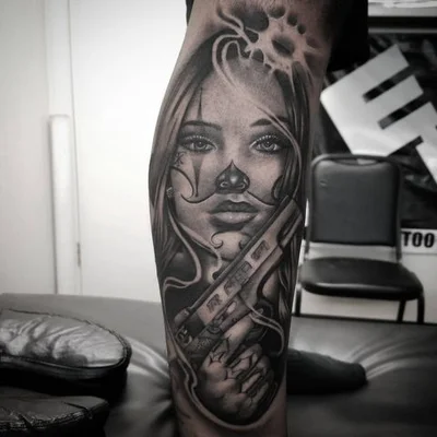 Spooky tattoo 042