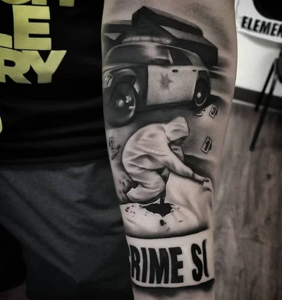 Spooky tattoo 049