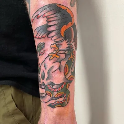 Spread Eagle Tattoo tattoo 027