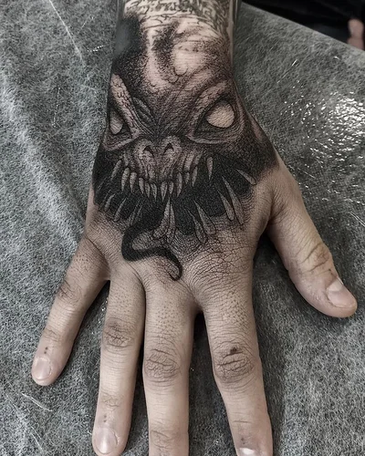 Sroka Złodziejka tattoo 009
