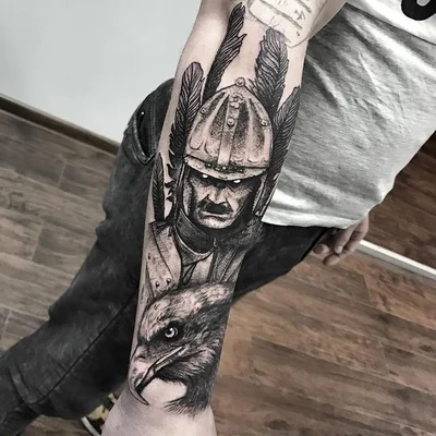 Sroka Złodziejka tattoo 014