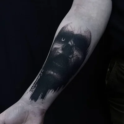 Sroka Złodziejka tattoo 015